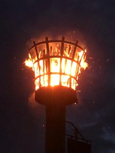 Jubilee Torch - Photo by Lyn Rout